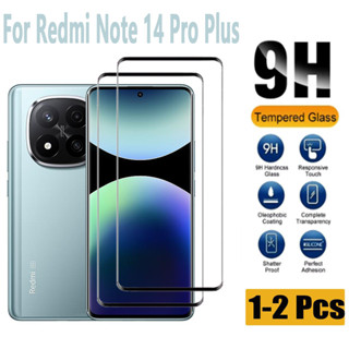 1-2 件 Redmi Note 14 Pro Plus 全覆蓋鋼化玻璃螢幕保護膜適用於 Redmi Note A4 A
