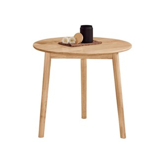 【GB871-3】雅莉2.6尺實木圓桌(東部及桃園以南請另詢運費)