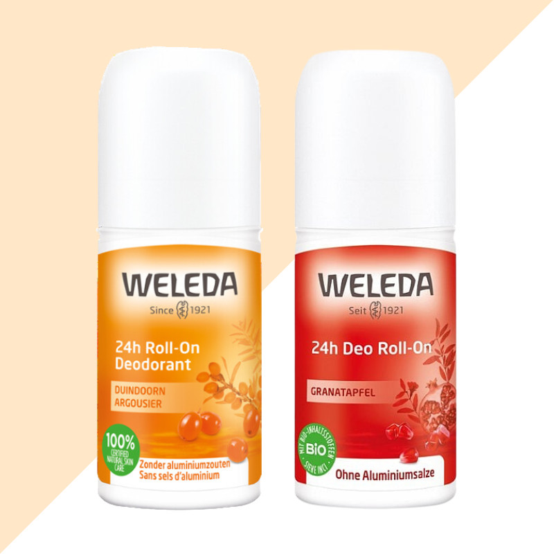 即期良品💎德國原廠版 Weleda 薇莉達 體香滾珠系列 50ml 沙棘 石榴 溫和 止汗 除臭 葡萄柚 柑橘 附發票