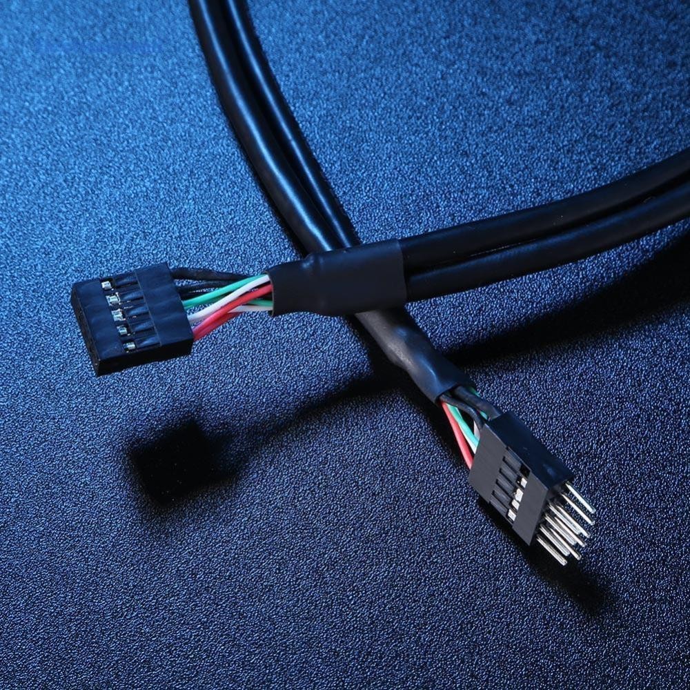 [ElectronicMall01.tw] USB2.0 9PIN延長線 前置線雙線