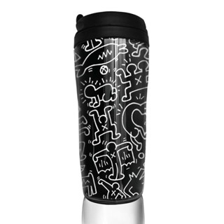 Keith Haring Coffee 加厚便攜咖啡杯防漏雙層耐熱可重複使用 350ml
