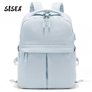 SISEA 後揹包 女學生ins時尚簡約百搭大容量書包 防潑水防盜 輕便旅行首選