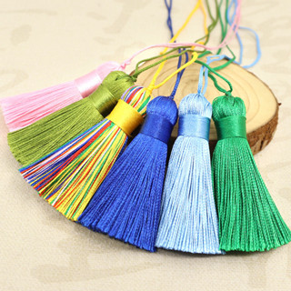 流蘇,短矮人肥流蘇飾有多種顏色的掛扇鑰匙扣,古風燈籠