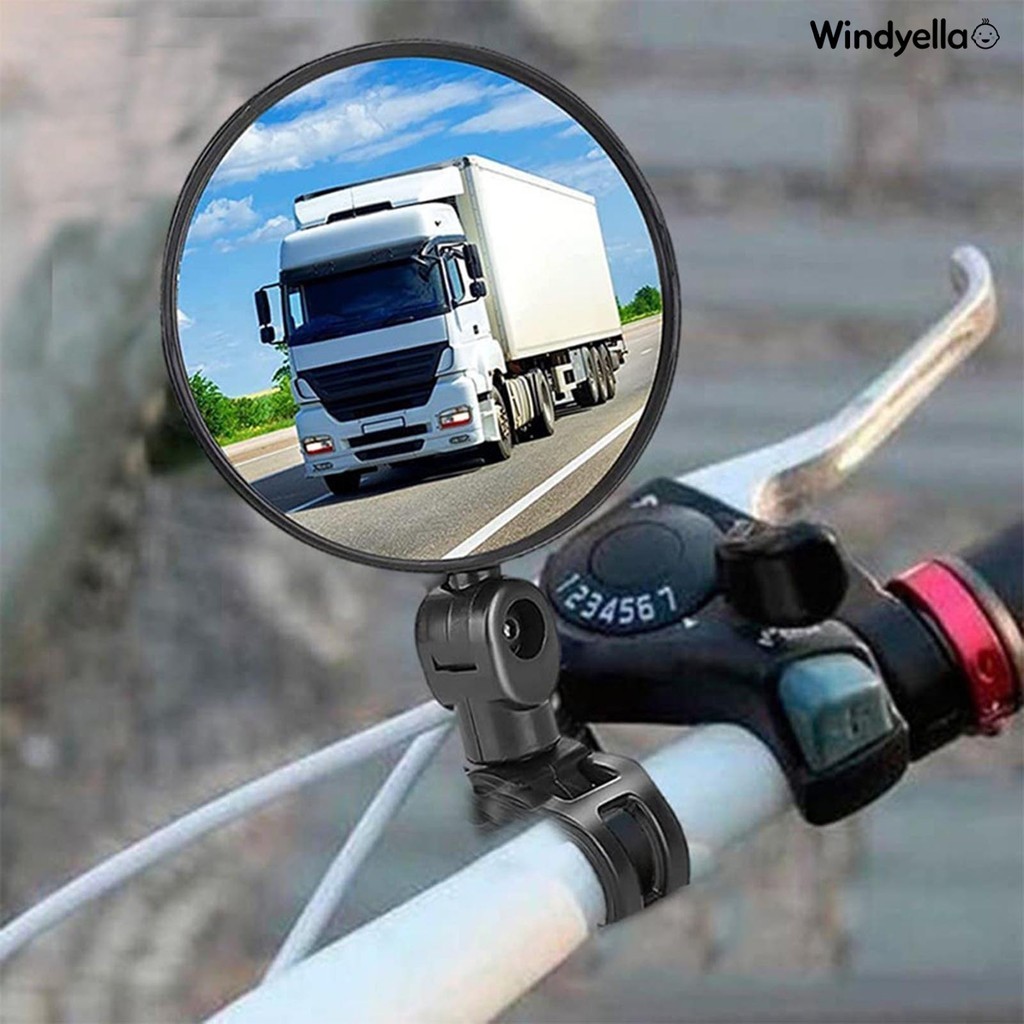 [戶外優品]AMZ腳踏車凸面大視野後照鏡山地車可調整反光鏡公路車騎行觀後鏡