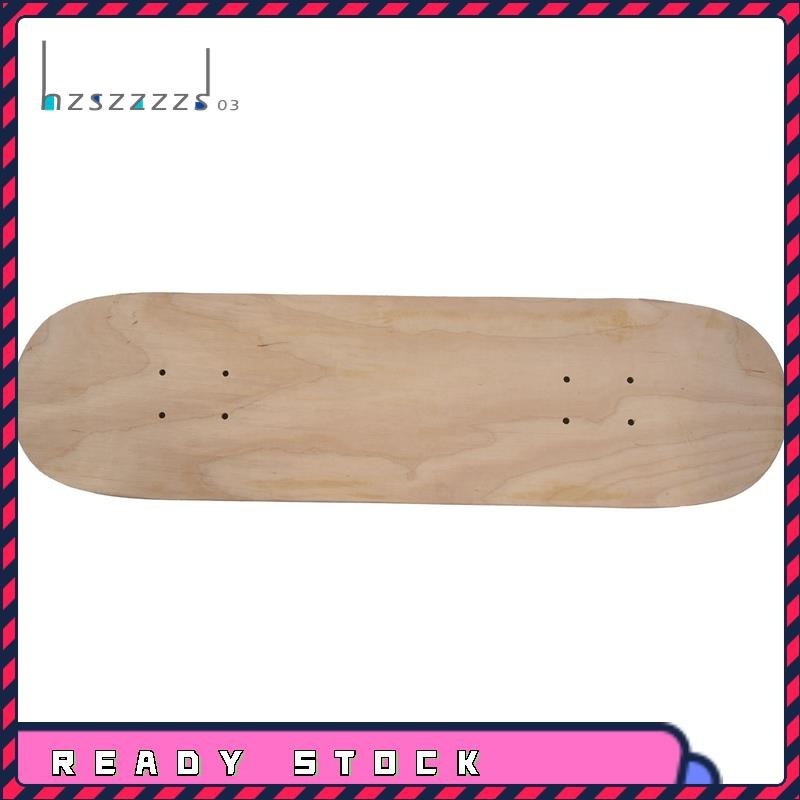 8 英寸 8 層楓木空白雙凹面滑板天然滑板甲板板滑板甲板木楓木