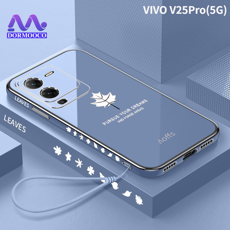 軟手機殼 VIVO V25 Pro 5G 時尚楓葉保護殼適用於 VIVO V25Pro V2158