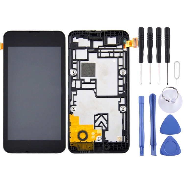 NOKIA 廠家直銷 TFT LCD 屏幕適用於諾基亞 Lumia 530 數字化儀全組件帶框架