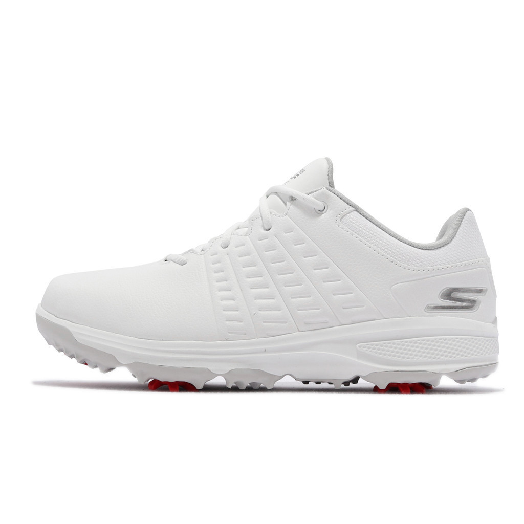 Skechers 高爾夫球鞋 Go Golf Jasmine 女鞋 全白 防水 軟釘 【ACS】 123001WHT