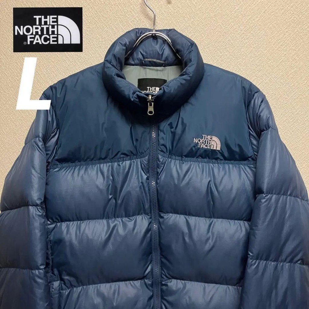 THE NORTH FACE 北面 羽絨服 700FP Nuptse 藍色 女裝 mercari 日本直送 二手