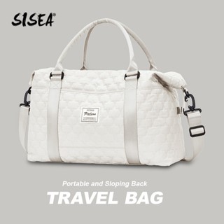 SISEA 運動健身手提包 大容量防潑水旅遊行李袋 多功能便捷單肩包 幹濕分離 旅行丨健身丨運動丨游泳必備