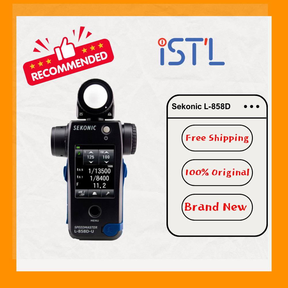 Sekonic L-858D Speedmaster Light Meter 觸控式 攝影 高清測光表