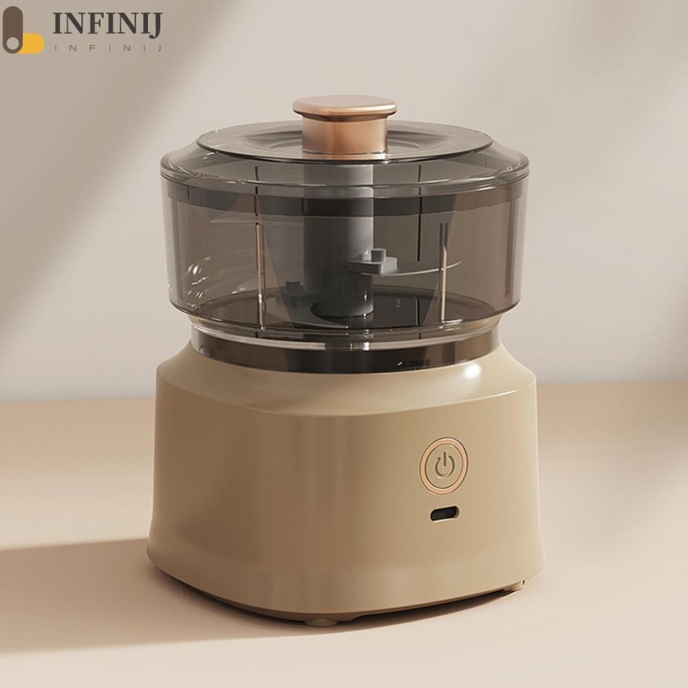 [infinij.tw] 新款廚房多功能料理機無線電動絞肉機家用搗蒜器料理機