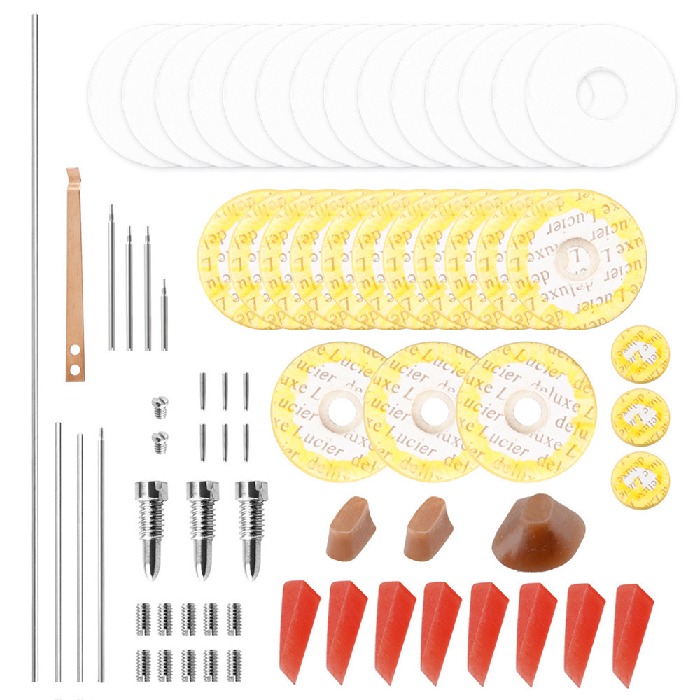 專業長笛維修保養工具包軸+螺絲+墊片+墊+銷釘+簧片樂器配件