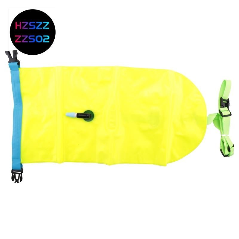 15l 游泳浮標防水幹袋游泳安全浮標保持裝備乾燥,適用於船皮划艇釣魚漂流游泳訓練