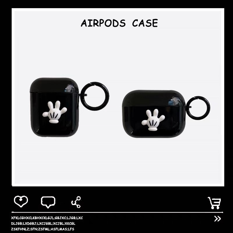 可愛的米奇 Airpods 3 Case Airpods Pro 1 2 3 Gen 無線耳機防震套