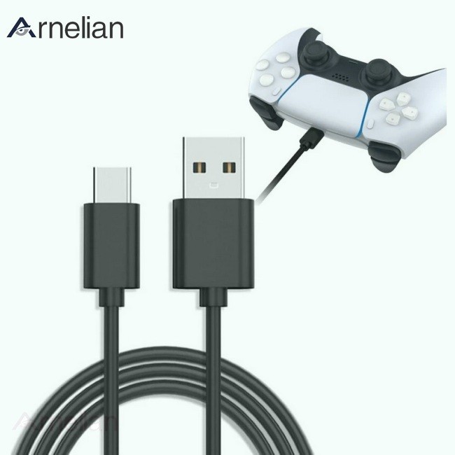 Arnelian Type C Usb 兼容 Ps5 手柄充電線電源線充電線兼容 Switch Oled