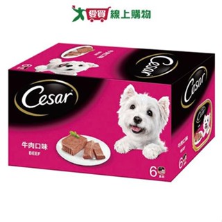 西莎精緻狗罐頭-牛肉100g x6入【愛買】