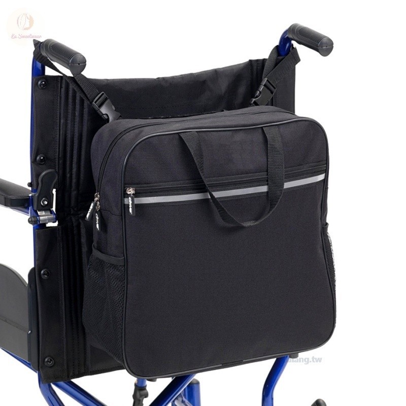 輪椅購物袋移動袋收納袋大把手滑板車助行器框架收納