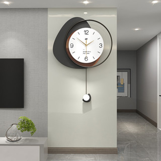 時尚鐘錶客廳現代簡約時鐘掛牆家用裝飾餐廳藝術創意掛鐘