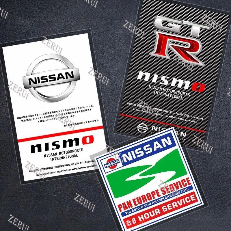 NISSAN Zr 適用於日產汽車擋風玻璃靜電貼紙汽車靜電貼紙內飾適用於三月 Almera Note Livina Ti