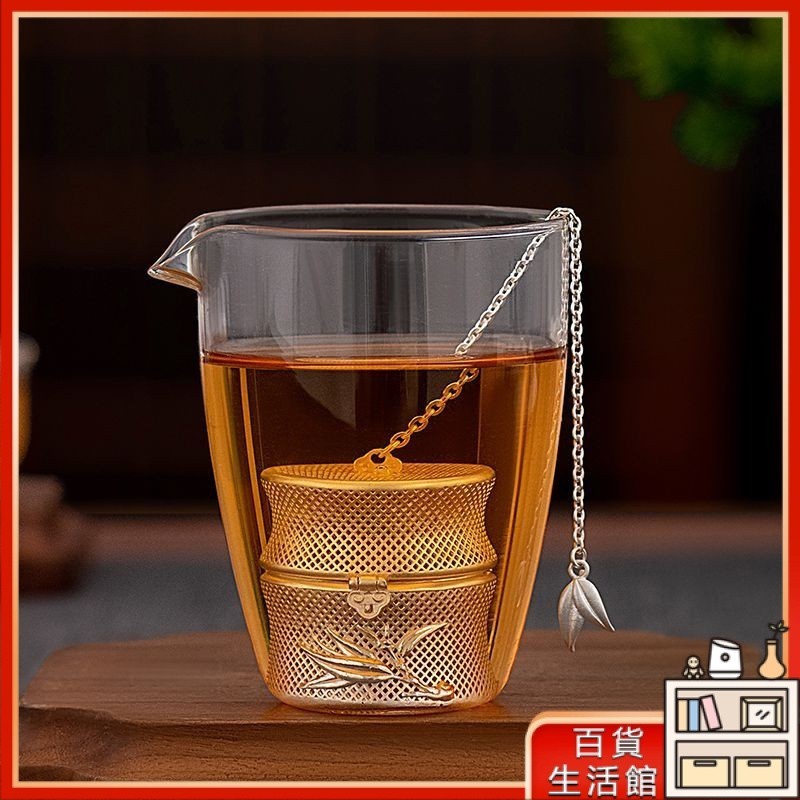 銀器時代 純銀茶濾茶濾s999茶球辦公室泡茶神器茶葉過濾器銀茶泡
