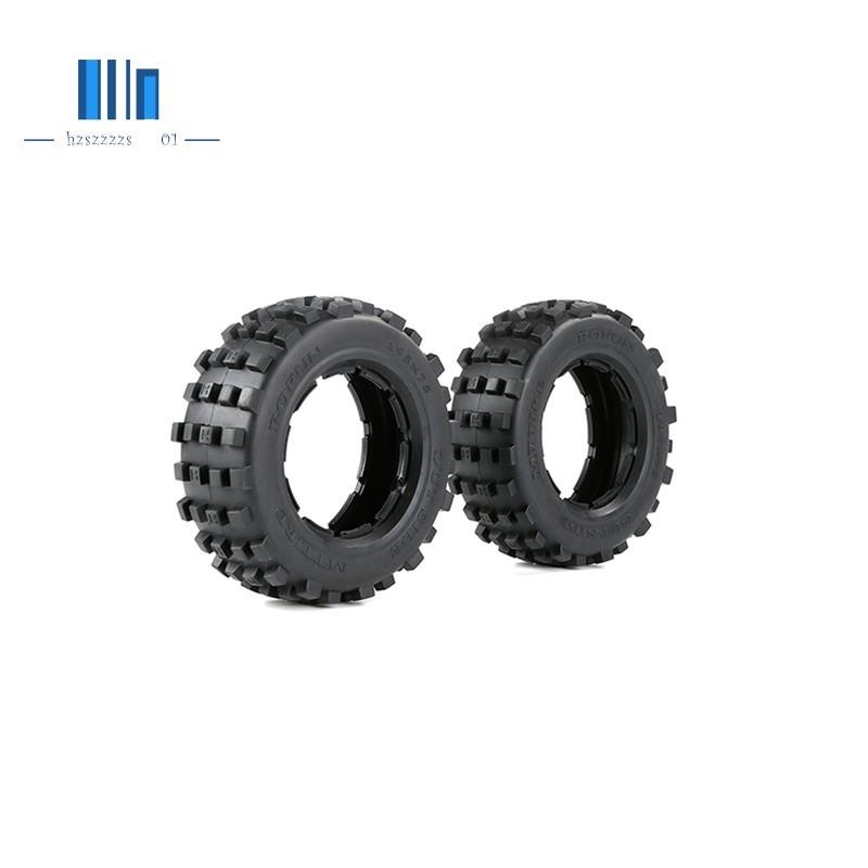 越野車前輪胎加厚皮套套件適用於 1/5 遙控車,95156