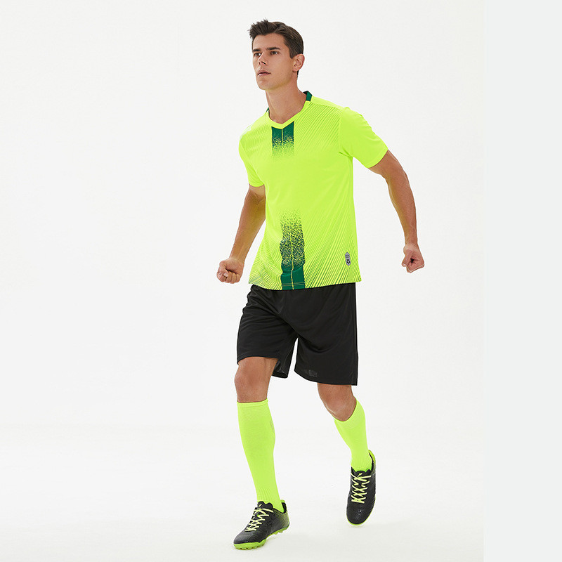 足球服套裝男印製小學生足球運動服裝兒童訓練衣服短袖足球衣隊服
