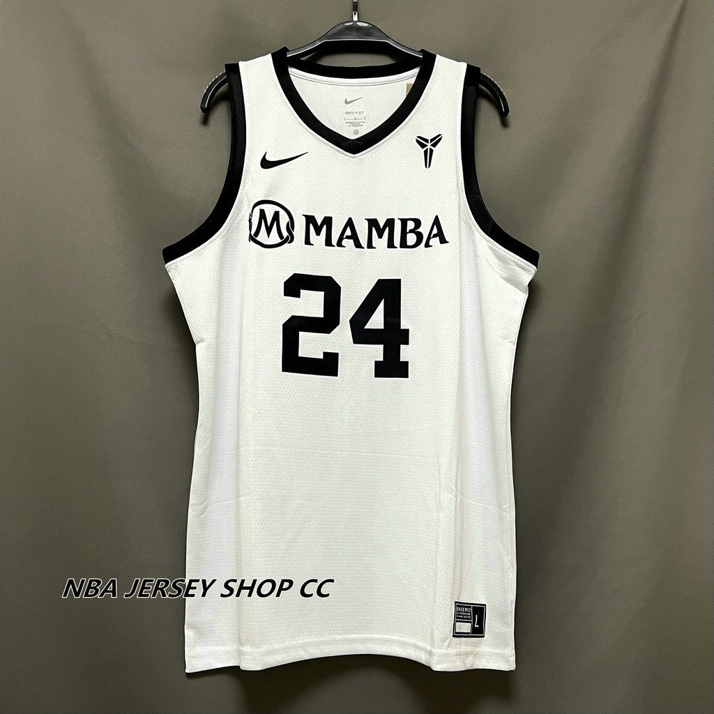 【高品質】男式全新 Nba 布萊恩特 24 KobeˉBryant Mamba Academy Kobe 球衣 Swin
