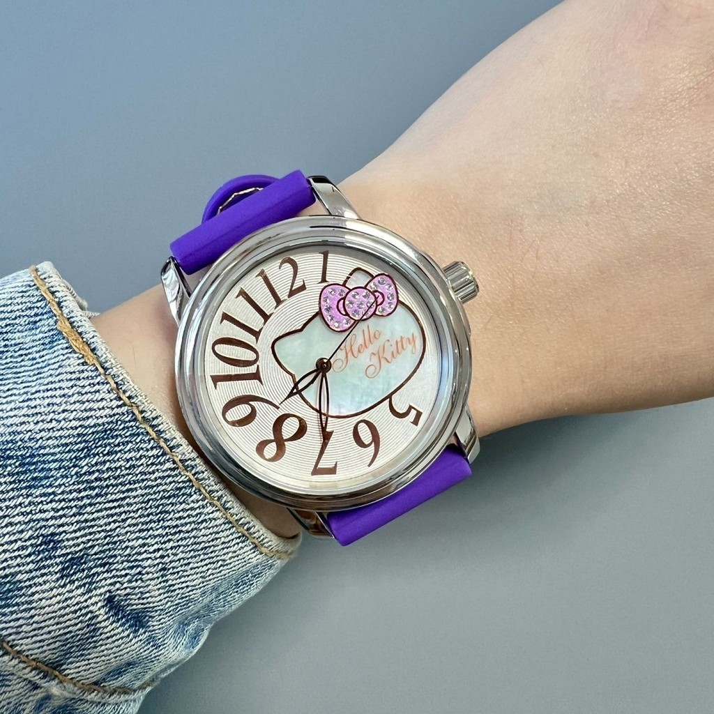 正品時尚大錶盤全自動機械女錶鑲鑽可愛數字盤防水機械女士手錶