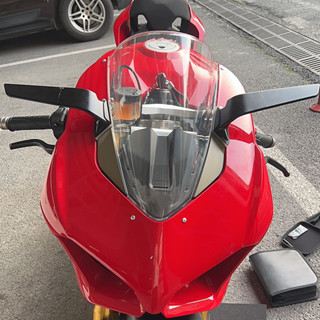 適用於杜卡迪PanigaleV2V4機車配件改裝定風翼可調整旋轉後照鏡