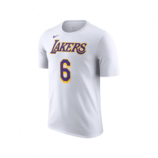 Nike 短袖 Los Angeles Lakers NBA 男款 短T 洛杉磯湖人 詹皇【ACS】DR6381-106