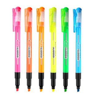 Monami Essenti Bright Highlighter 6 Colors 精華明亮螢光筆