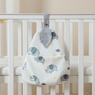 【Peanut】嬰兒床尿布袋新生兒童床頭掛袋幼兒園寶寶玩具收納袋手推車儲物袋