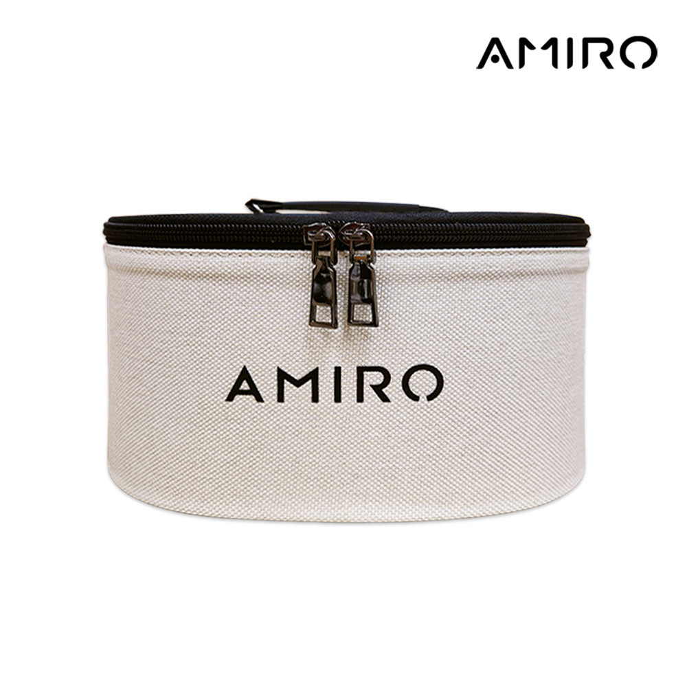 AMIRO大容量圓筒化妝包 旅行收納/手提/便攜/收納/化妝箱