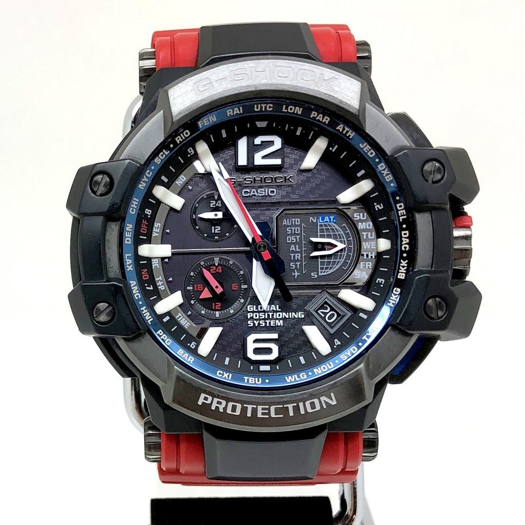 CASIO  G-SHOCK 手錶gpw-1000 GPW-1000RD-4A 日本直送 二手