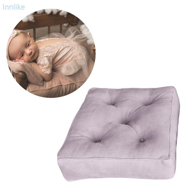 Inn 可調節頭角嬰兒枕頭套裝新生兒攝影靠墊套裝棉,適合照片期間舒適姿勢