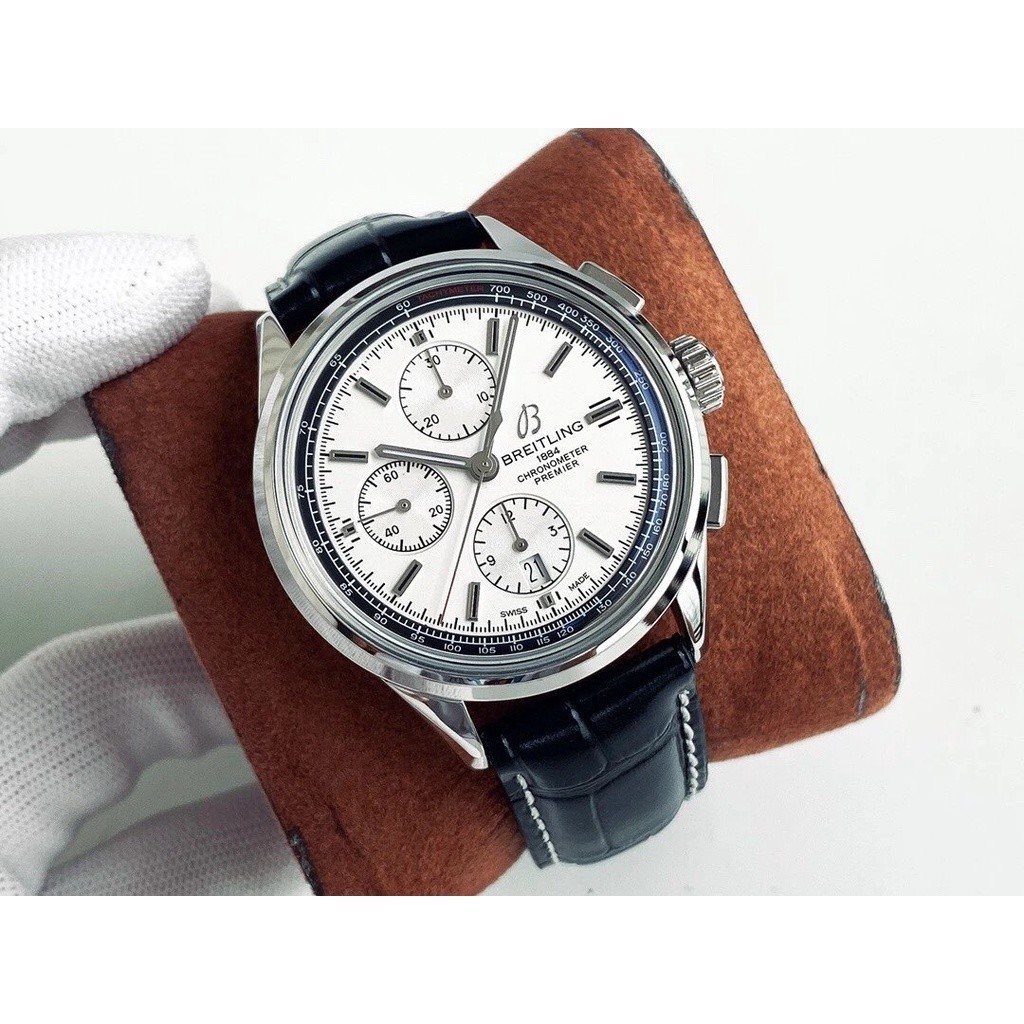 BREITLING 百年靈新品世紀靈普雅系列男士手錶自動機械b01計時碼表premier B01吳彥祖同款