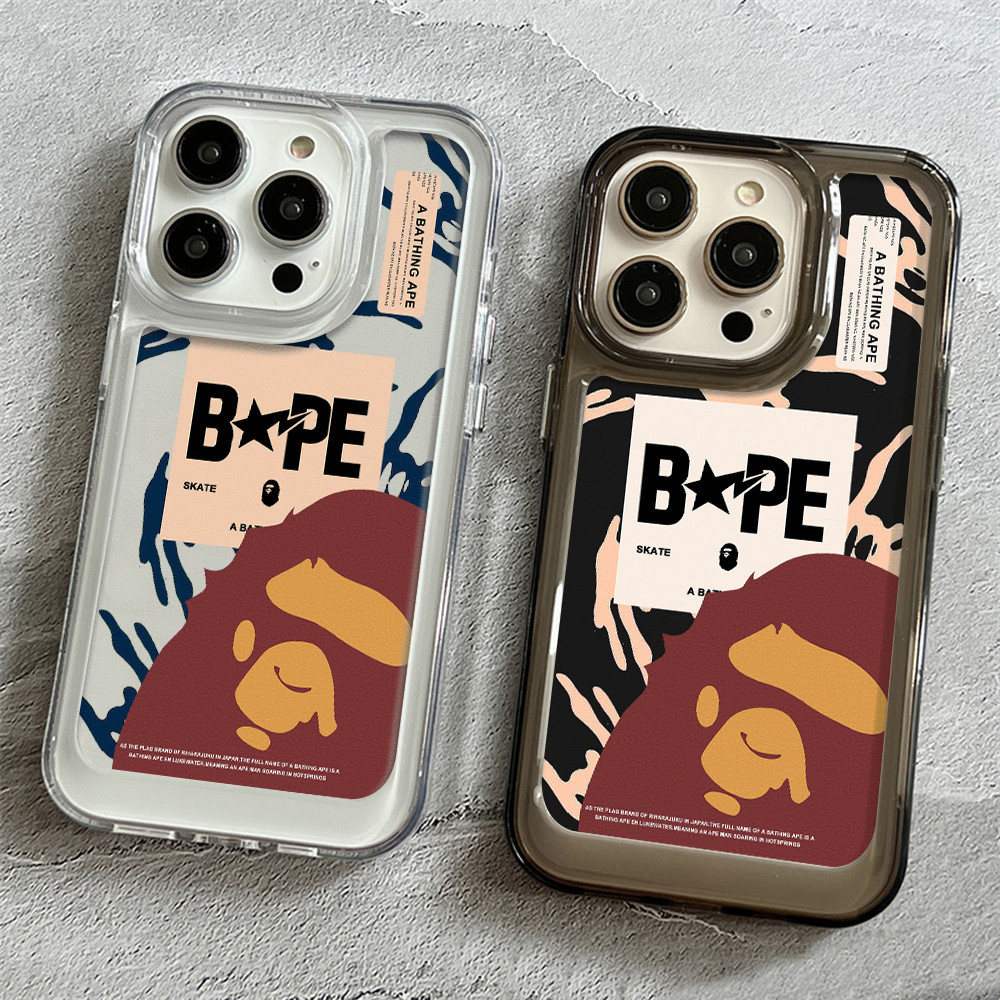 SAMSUNG Supreme drew ONE PIECE Bape 蜘蛛俠潮流品牌繪畫手機殼 iPhone 15 1