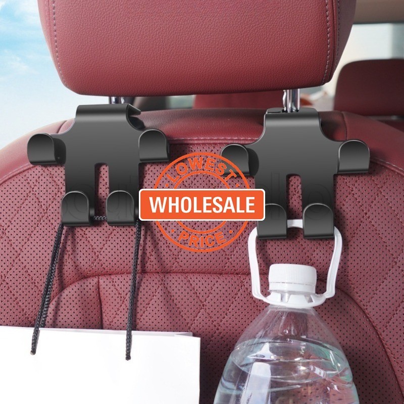 【超低價】汽車座椅頭枕掛鉤 - 手機支架 - 手提包衣服雨傘收納盒 - 後座衣架 - 安全無味 - 堅固耐用 - 多功能