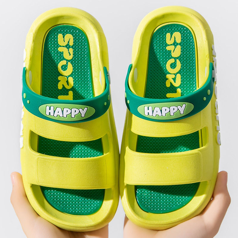 熱賣上學外穿夏季新款超軟兒童涼拖鞋日常運動防臭防滑戶外男童拖鞋