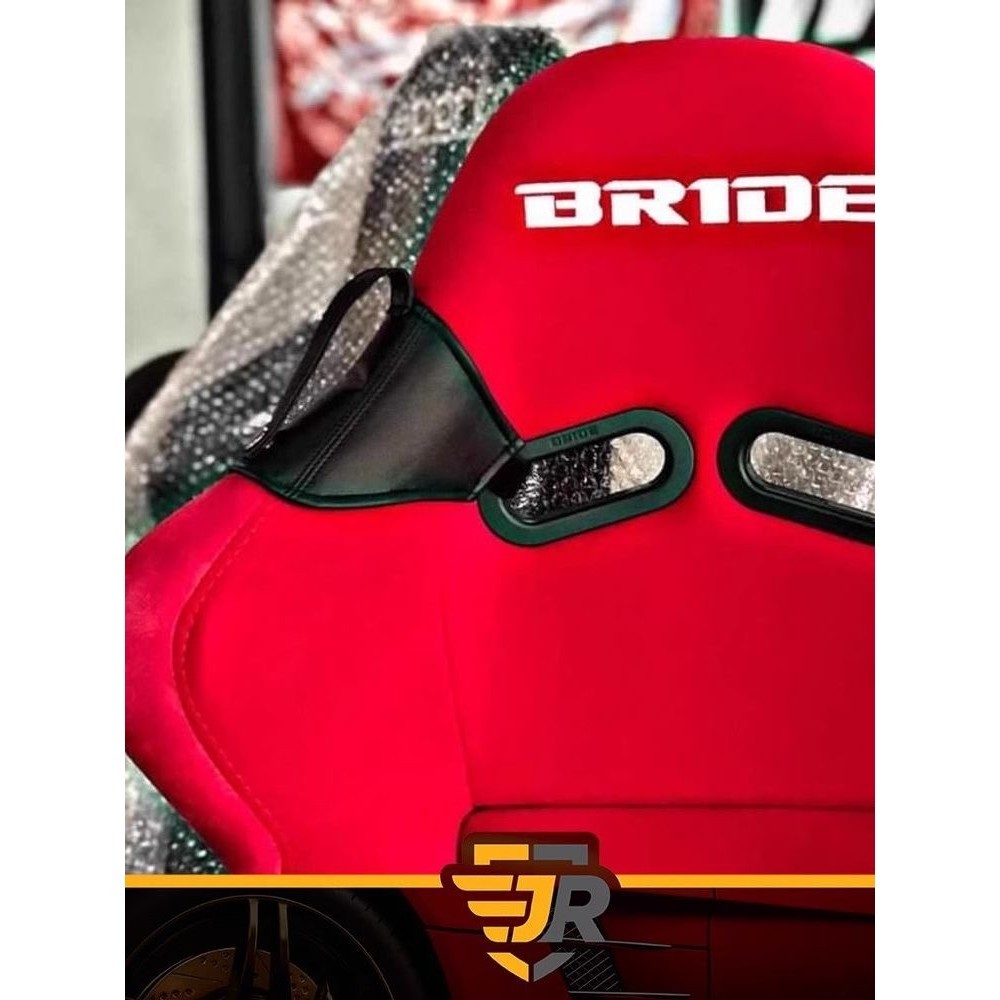 汽車改件 改裝配件  RECARO/BRIDE汽車改裝賽車座椅安全帶限位扣真皮保護套定位調整器