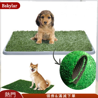 Bskylar 寵物狗貓人造草馬桶墊室內便盆訓練器草皮墊寵物用品