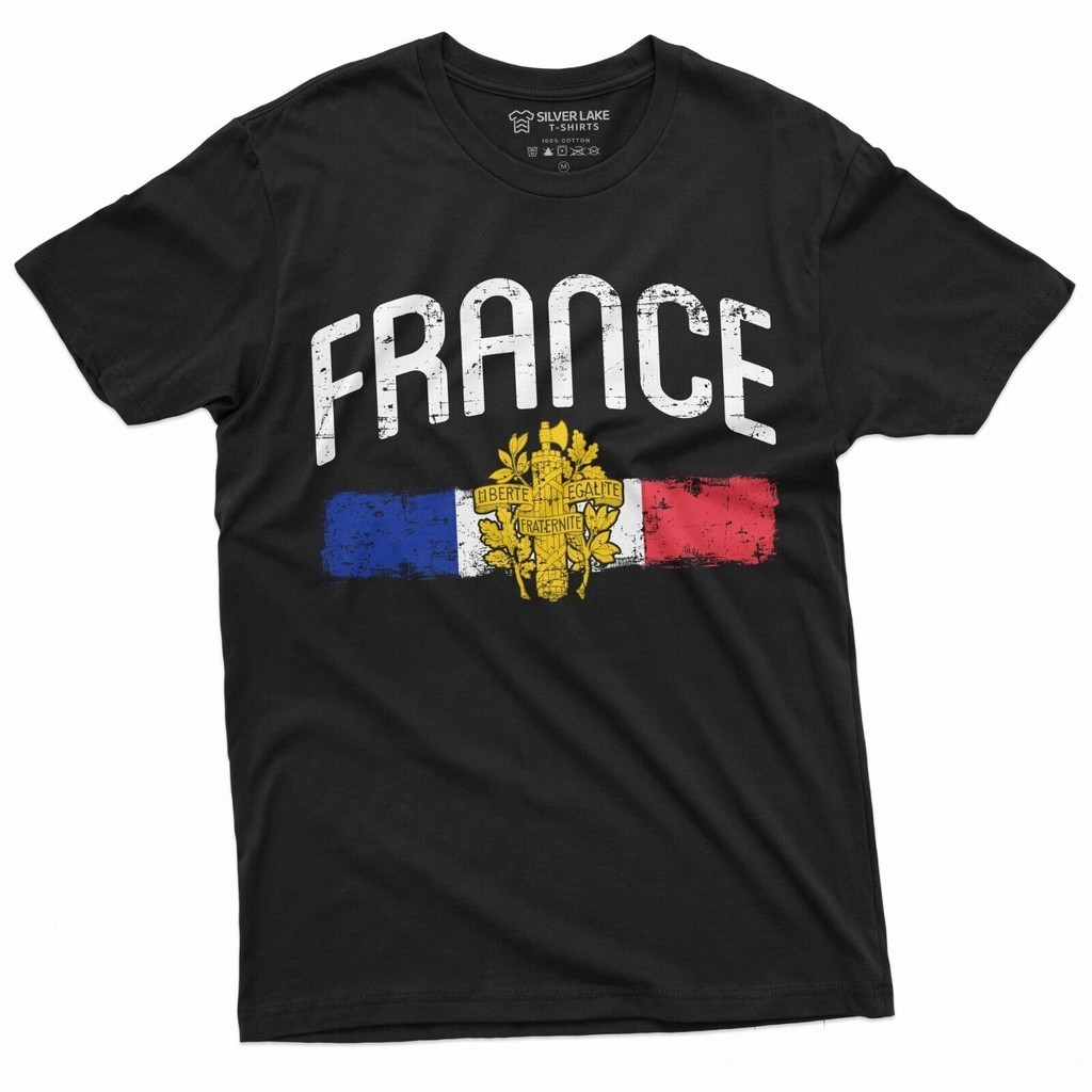 法國國旗 T 恤法國愛國 T 恤法國禮物創意法國情人