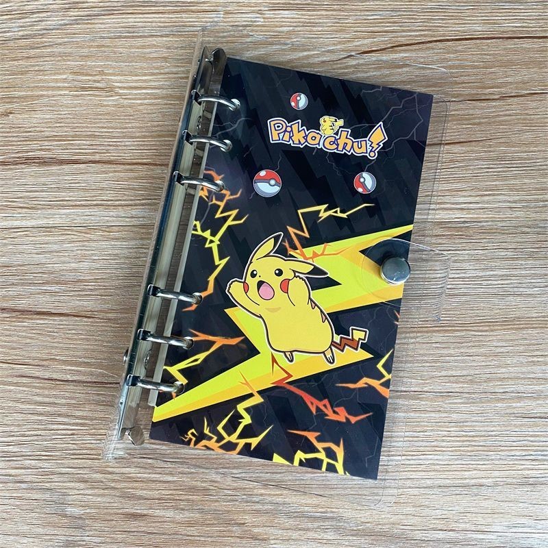 Anime Pikachu notebook primary school boy loose-leaf boo動漫皮卡