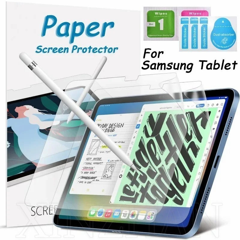 SAMSUNG 適用於三星 Galaxy Tab A9 A9 PLUS - 平板紙感屏幕保護膜 - 用於繪圖、素描、書寫