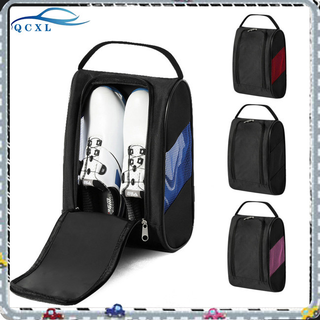 高爾夫球鞋包帶拉鍊透氣防撕裂耐磨刺繡標誌戶外運動鞋包