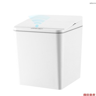 6l 非接觸式垃圾桶感應垃圾桶紅外線運動自動垃圾桶帶蓋汽車廚房浴室辦公室臥室 USB 供電