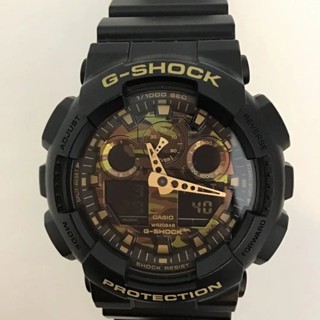 CASIO G-shock 手錶 GA-100CF G-SHOCK 石英 日本直送 二手