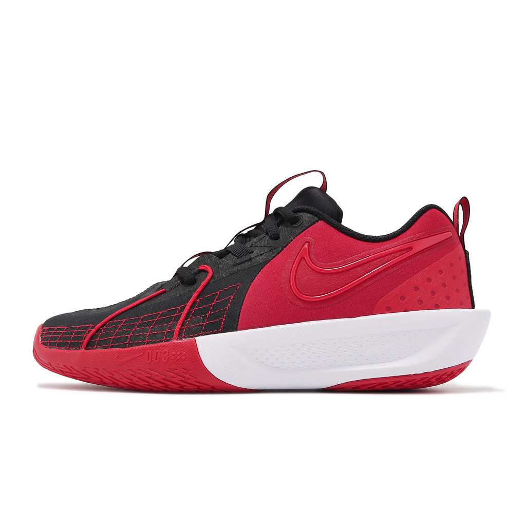 Nike 籃球鞋 G.T. Cut 3 GS 大童 女鞋 黑 紅 緩震 氣墊 運動鞋【ACS】 FD7033-002