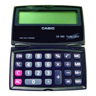 CASIO 卡西歐 SX-100 八位元折疊計算機-